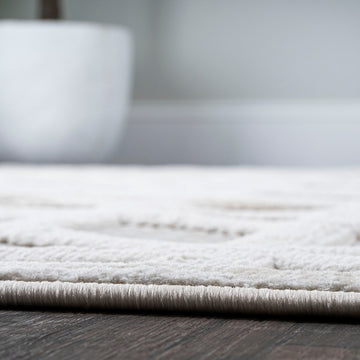 Talaia Neutral Geometric Indoor/outdoor Area Rug